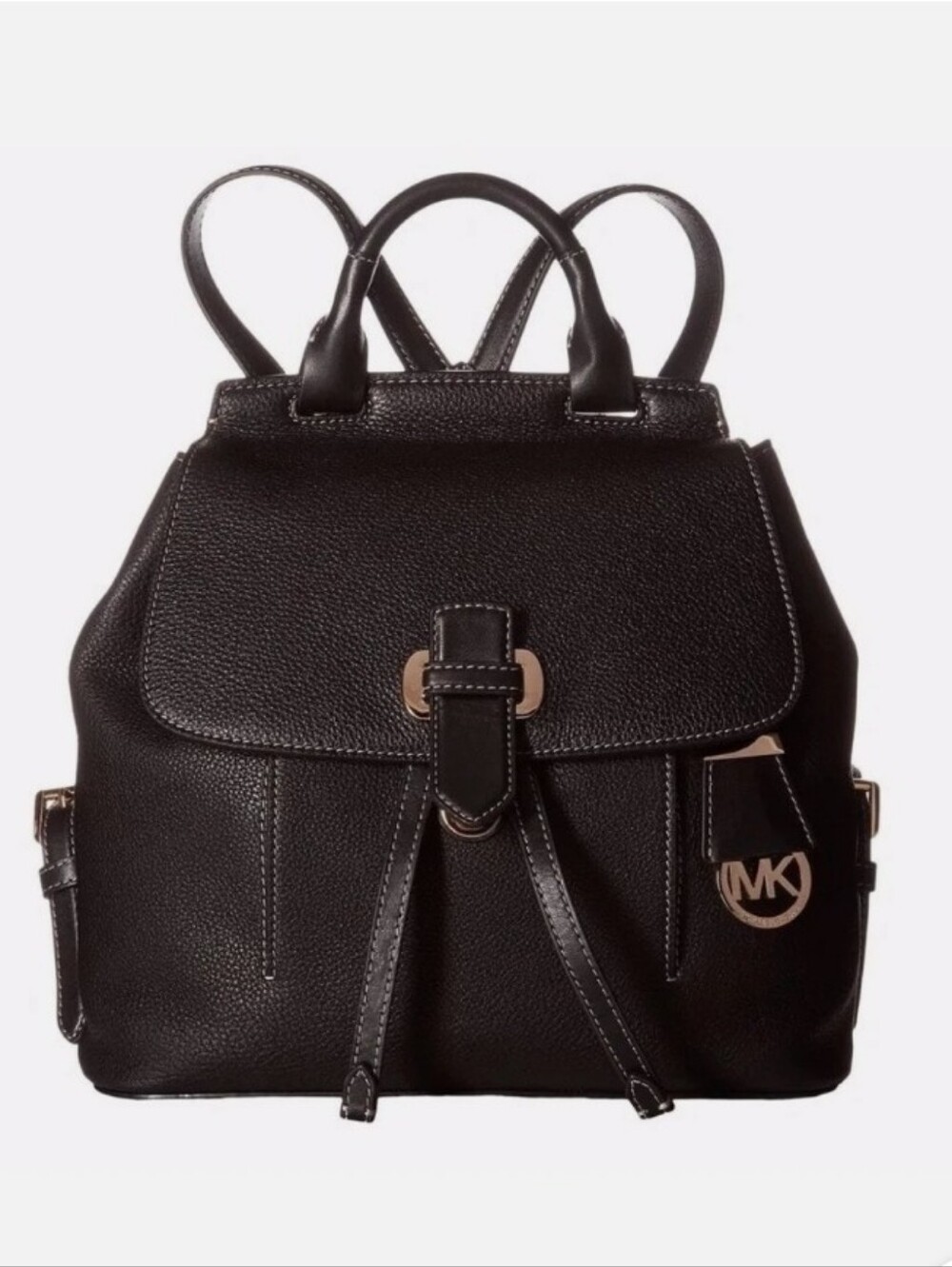Michael Kors Romy Backpack Pebbled Leather NEW